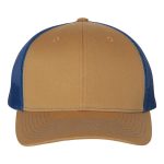 Richardson_112_Biscuit-_True_Blue_Front_High