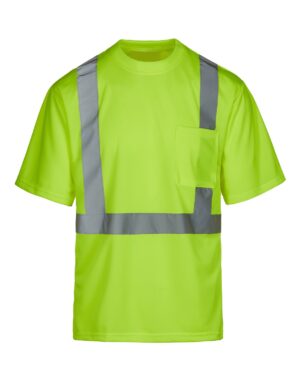 Class 2 Safety Green Short Sleeve T-shirt MAX401