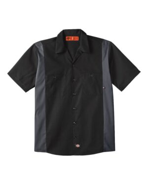 Dickie Industrial Colorblocked Short Sleeve Shirt LS5524